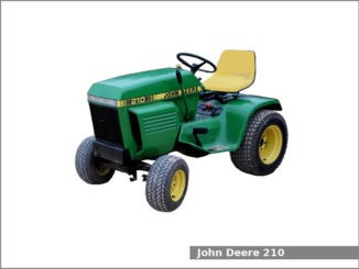 john deere 210 garden tractor serial number lookup