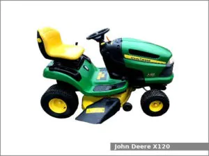 John Deere X120